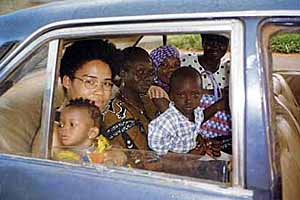 How people fit into a Peugeot 504?